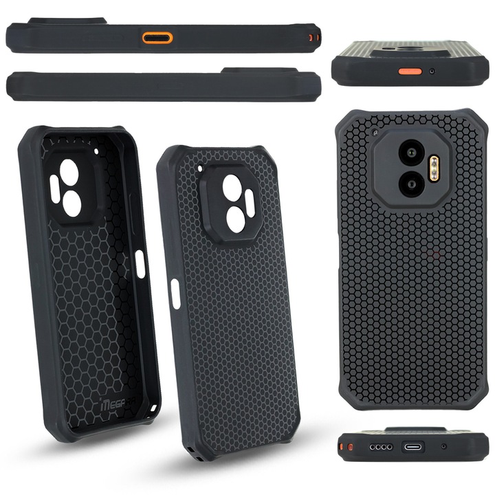 Carcasa Megara pentru HAMMER ENERGY X2, TPU, antiderapant, protecție 360, 6 "1"