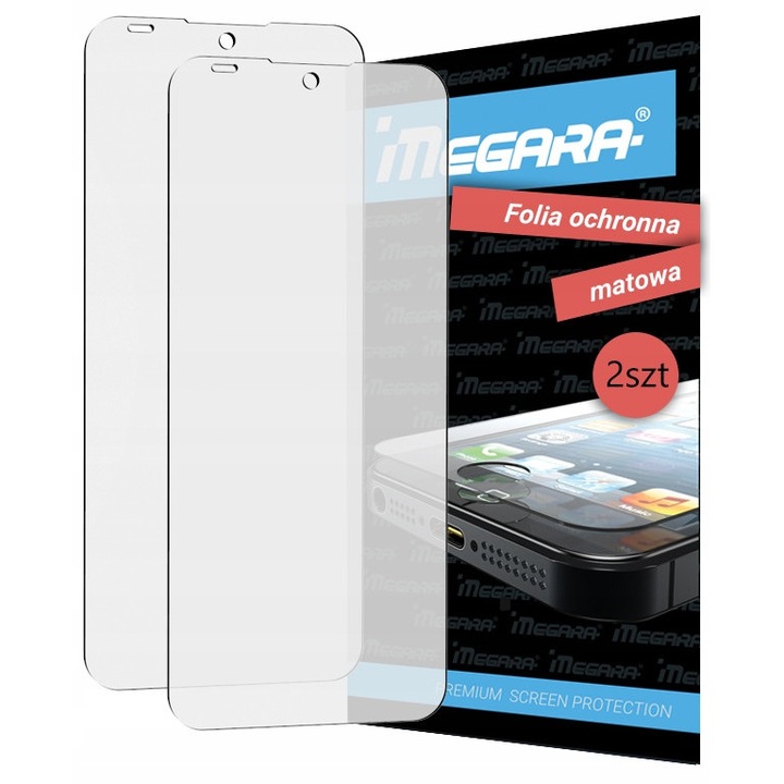 Folie protectoare mata Megara pentru Hammer Construction 2 Thermal, set 2 bucati, antireflex, oleofoba