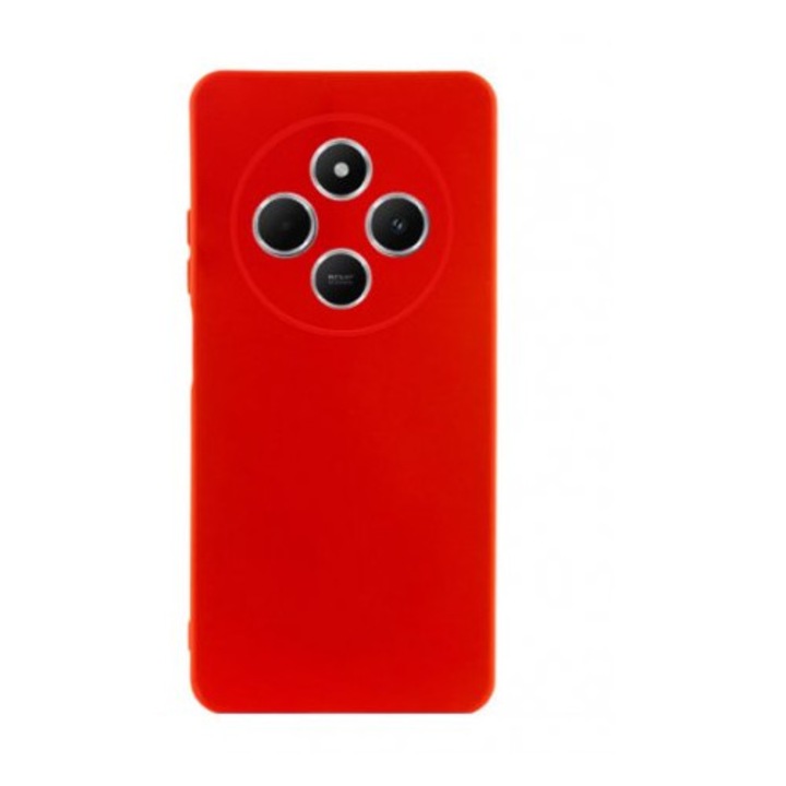Szilikon tok Xiaomi Redmi 14C-hez, piros
