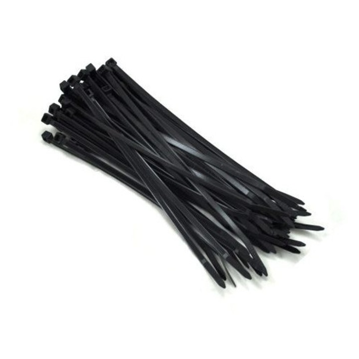 Opaska kablowa, Hydron, 8,8x550mm, set 100 bucati, negru