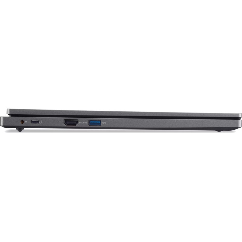 Laptop Acer TravelMate P2, 16" WUXGA, Intel® Core™ i3 1315U pana la 4.5 GHz, 16 GB RAM DDR4, 512 GB SSD, Intel® UHD Graphics, Free Dos, Grey 512 GB