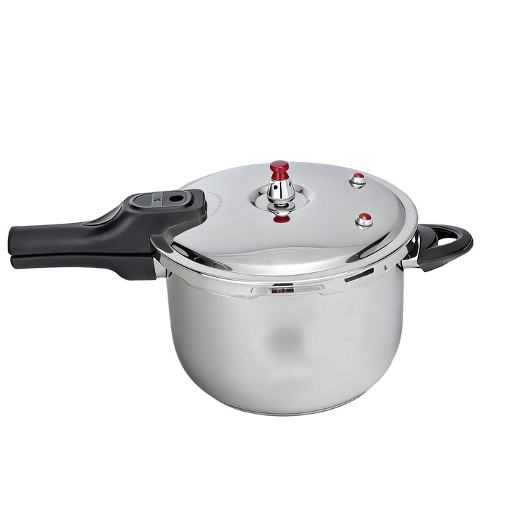 HCX 22cm rozsdamentes acél kukta 5L ergonomikus