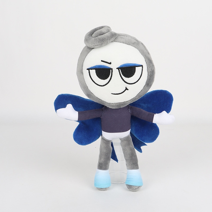 Jucarie de plus Dandy's World, aripi albastre, 20x8x30cm