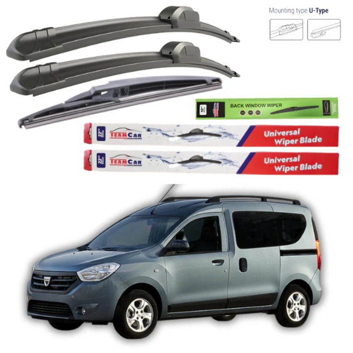Stergatoare Dacia Dokker MPV 2012 - 2015 – Set Complet