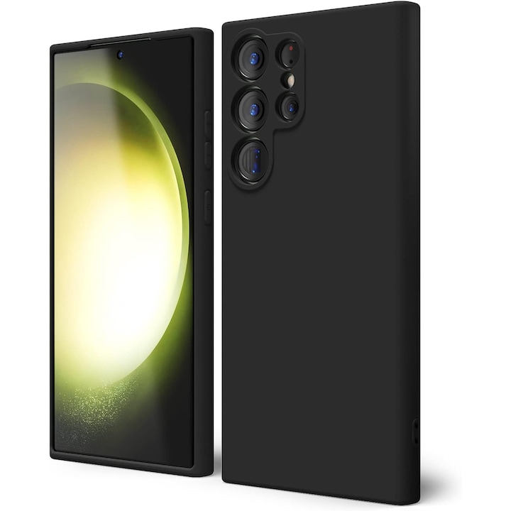 BestCase® Премиум Силиконов Калъф Съвместим със Samsung Galaxy S26 Ultra, Черен