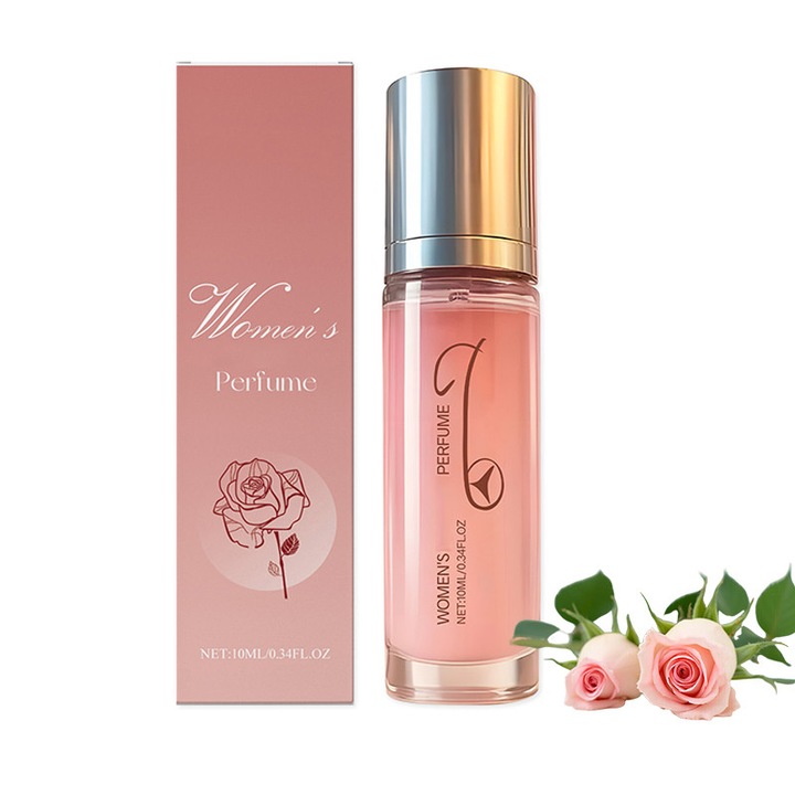 Parfum cu feromoni pentru femei, emana o aroma captivanta, stimuleaza increderea in sine, vegan, 10 ml