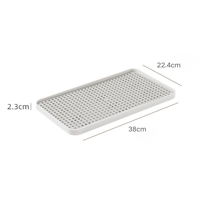 Suport pentru scurgere pahare/tacamuri, 38 x 22.4 x 2.3 cm