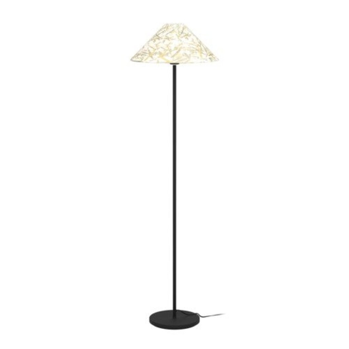 EGLO, 43945, OXPARK, állólámpa, E27, 1X25W, IP20, fehér, zöld