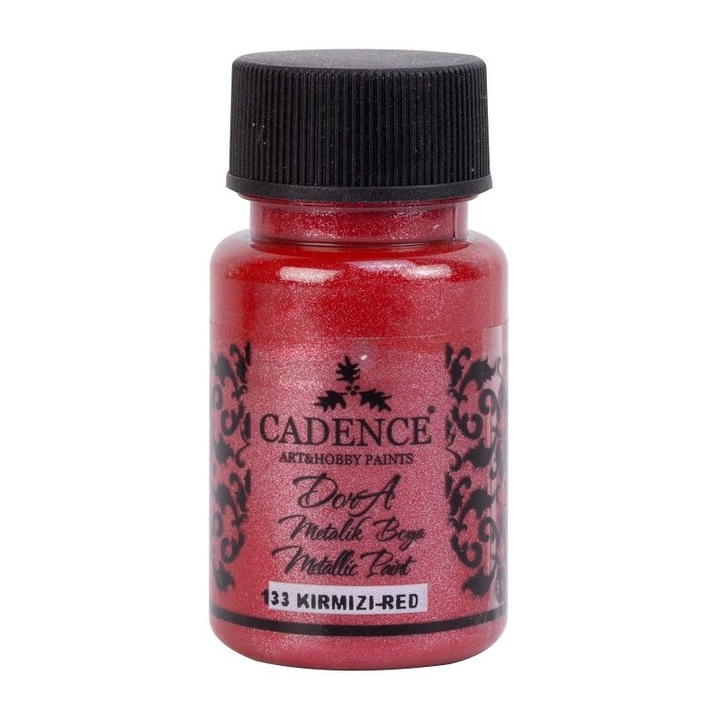 Vopsea acrilică Cadence, 50 ml, metallic, set de 1