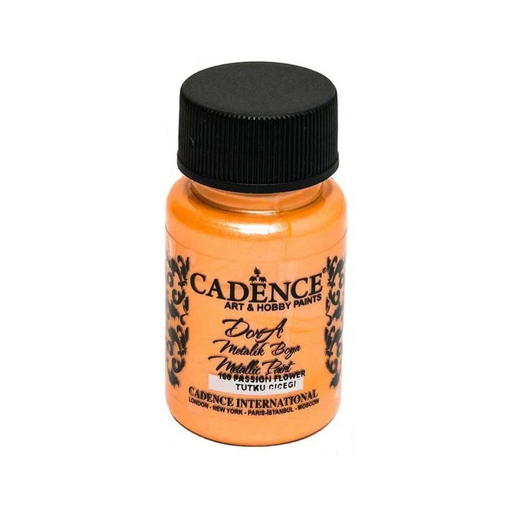 Vopsea acrilică Cadence, 50 ml, metallic, set 1 bucata