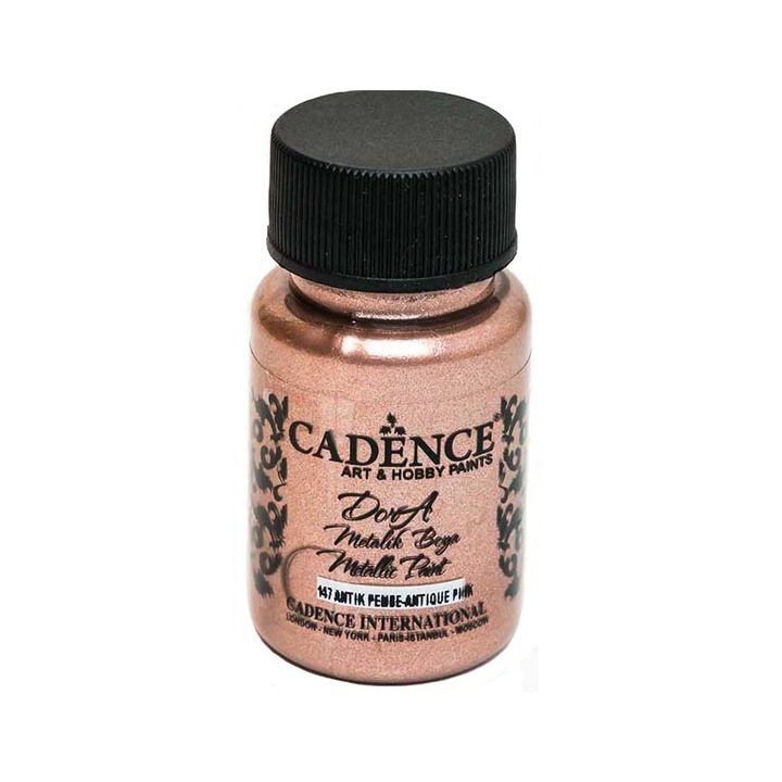 Vopsea acrilică multisuprafețe, Cadence, 50 ml, Metallic