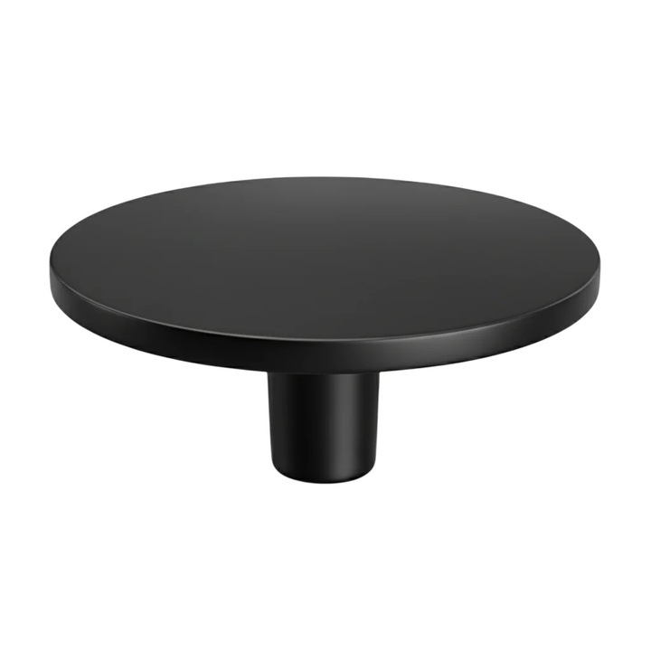 Buton pentru mobila Botone, finisaj negru cobalt, D:40 mm