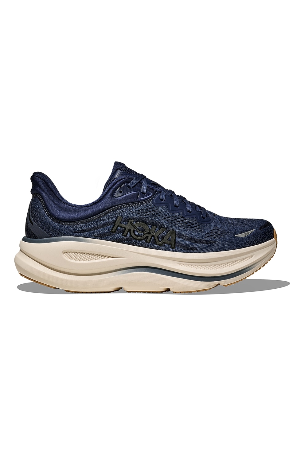 Hoka, Pantofi Bondi 9 pentru alergare, Albastru ultramarin, Maro deschis, Maro nisip, 9