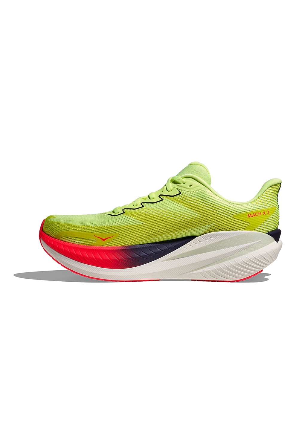 Hoka, Pantofi low-cut pentru alergare Mach X 3, Verde lime, 11