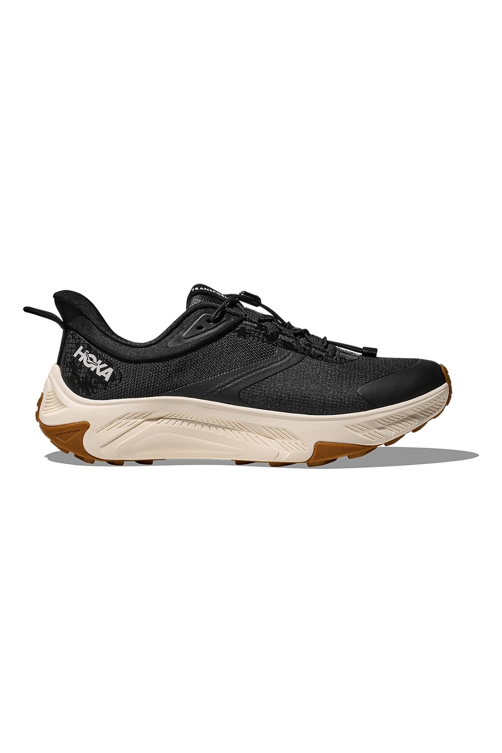 Hoka, Pantofi Transport 2 cu sireturi elastice pentru alergare, Negru, 9