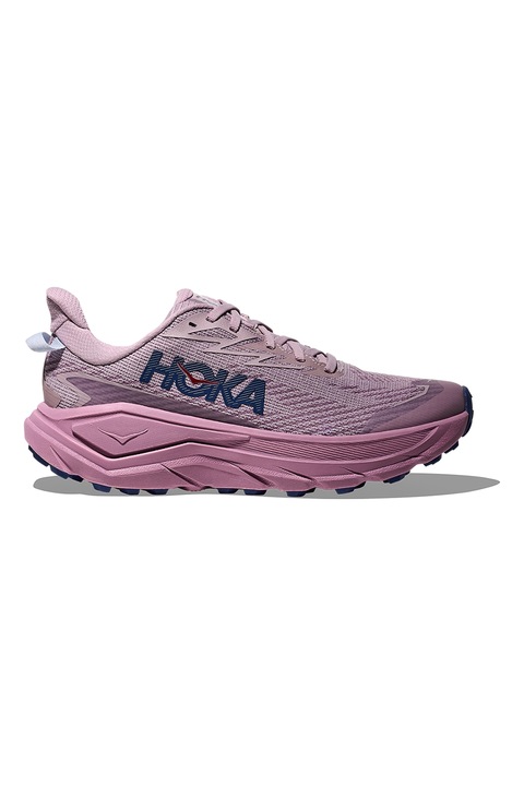 Hoka, Pantofi W'S Challenger 8 GTX T cu detalii reflectorizante, pentru alergare pe teren accidentat, Lila