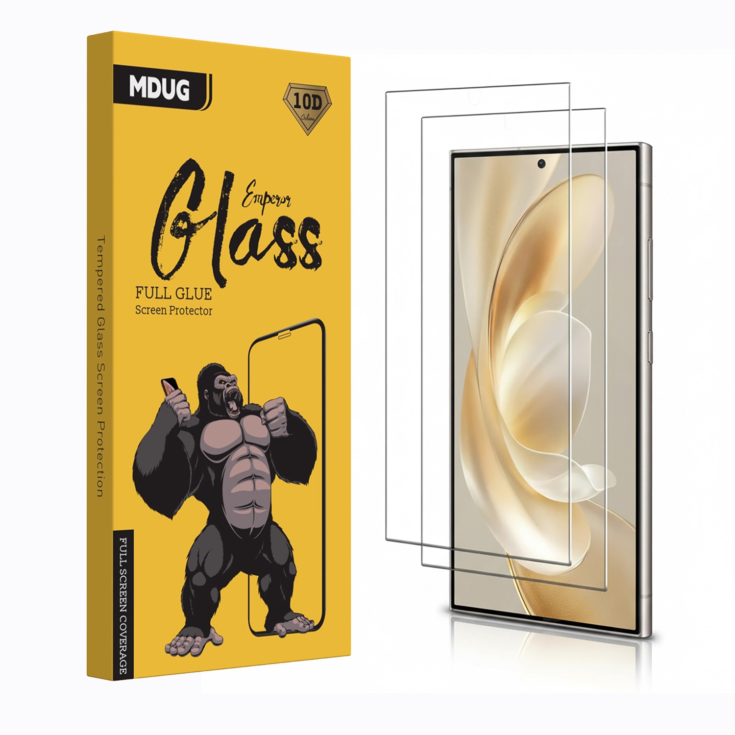 Set 2 Folie de Protectie pentru protector de ecran Samsung Galaxy S26, din Sticla Securizata 9H+, Claritate Super HD, Tratament Electronic Oleofobic si Anti Amprente, MDUG®