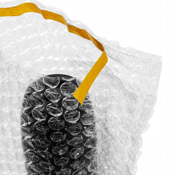 Set Pungi Cu Bule Cu Banda Adeziva, Neopak, Fabricate Din Folie B2, Perforate, Rola, Ambalare Obiecte Electronice Si Altele De Dimensiuni Mici, 100 x 150 mm, Transparent, 100 Buc