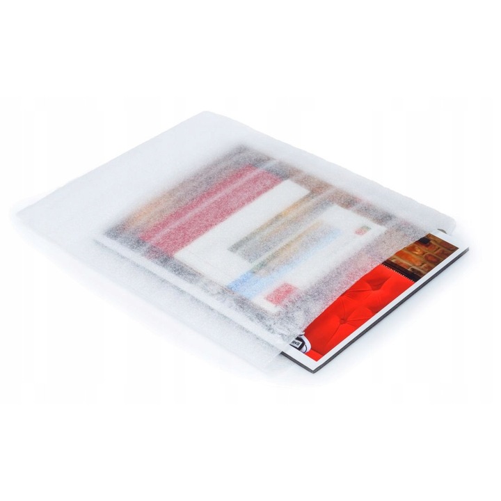 Pungi Spuma, Neopak, Set 100 Bucati, Protectie Antisoc, Grosime 2mm, Ideale Pentru Obiecte Fragile, Sticla Si Decoratiuni, Ambalare Sigura Si Rezistenta, Material Usor Din Polietilena, 250x350mm, Alb