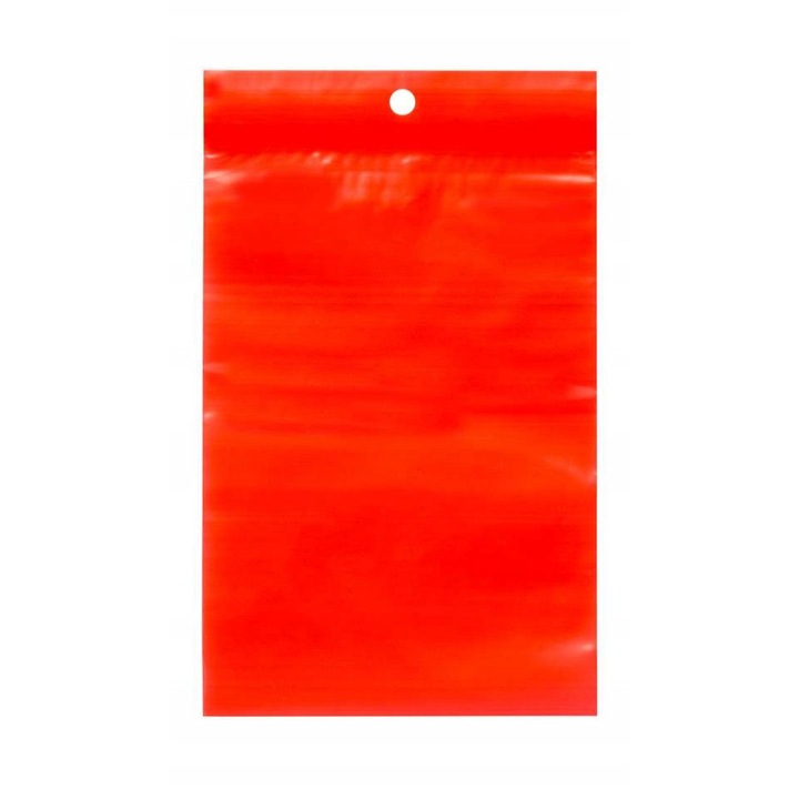 Set Pungi Cu Inchidere Tip Sfoara, Neopak, Material Pe, Grosime Material 50 Microni, Rezistente La Rupere Si Daune Mecanice, Protejeaza Impotriva Umiditatii, Prafului Si Murdariei, 12 x 18 cm, Rosu, 50 Buc