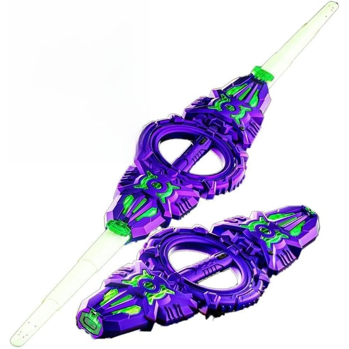 360°-ban forgatható LED fénykard, visszahúzható világos színű kard szikraeffektusokkal, 2 az 1-ben párbajkard, menő szerepjáték jelmez, parti dekoráció, karácsonyi és születésnapi ajándék felnőtteknek és gyerekeknek