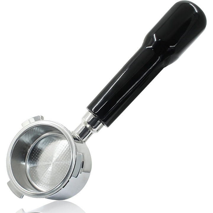 Portafiltru TodyJeyHo, 51mm, cu trei urechi, din inox, design ergonomic