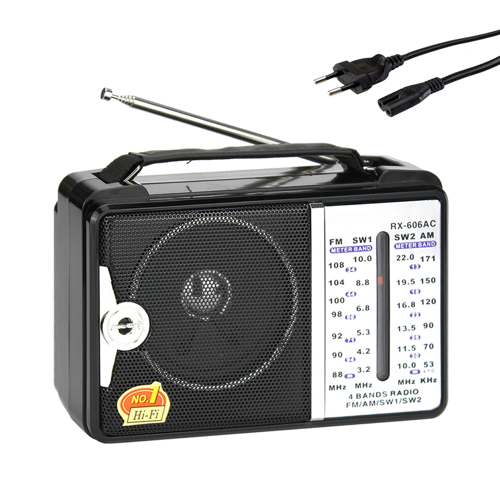 Radio portabil Sony ICF-P26, Negru - eMAG.ro