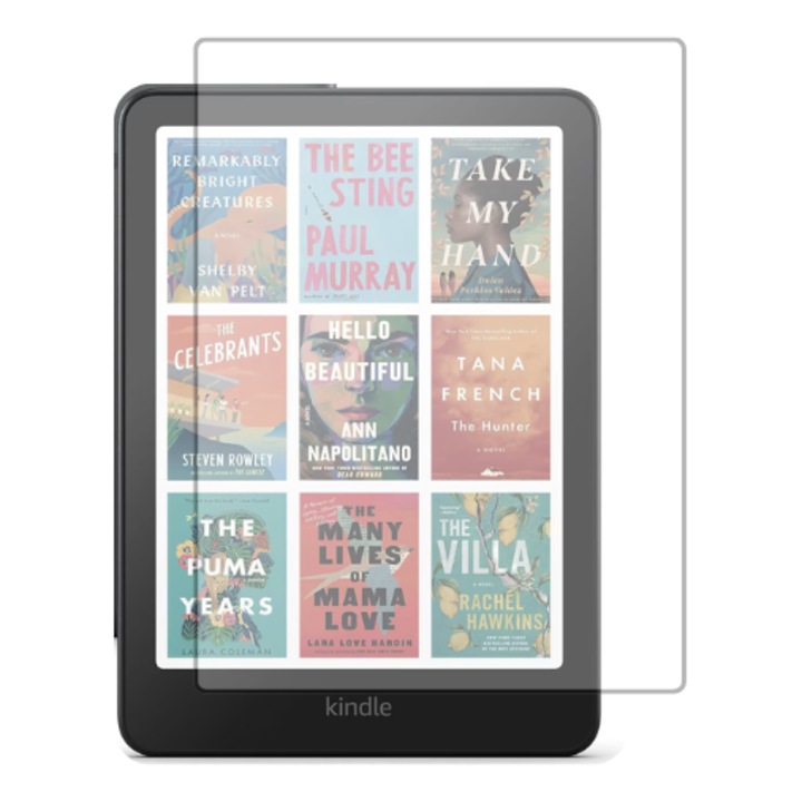 Folie protectie, mata, pentru Kindle Colorsoft 7 inch, Anti-Amprenta, silicon