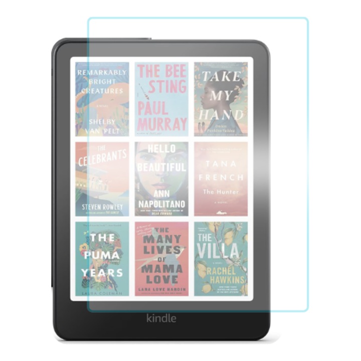 Folie protectie, silicon hidrogel, pentru Kindle Colorsoft 7 inch, ecran, regenerabila