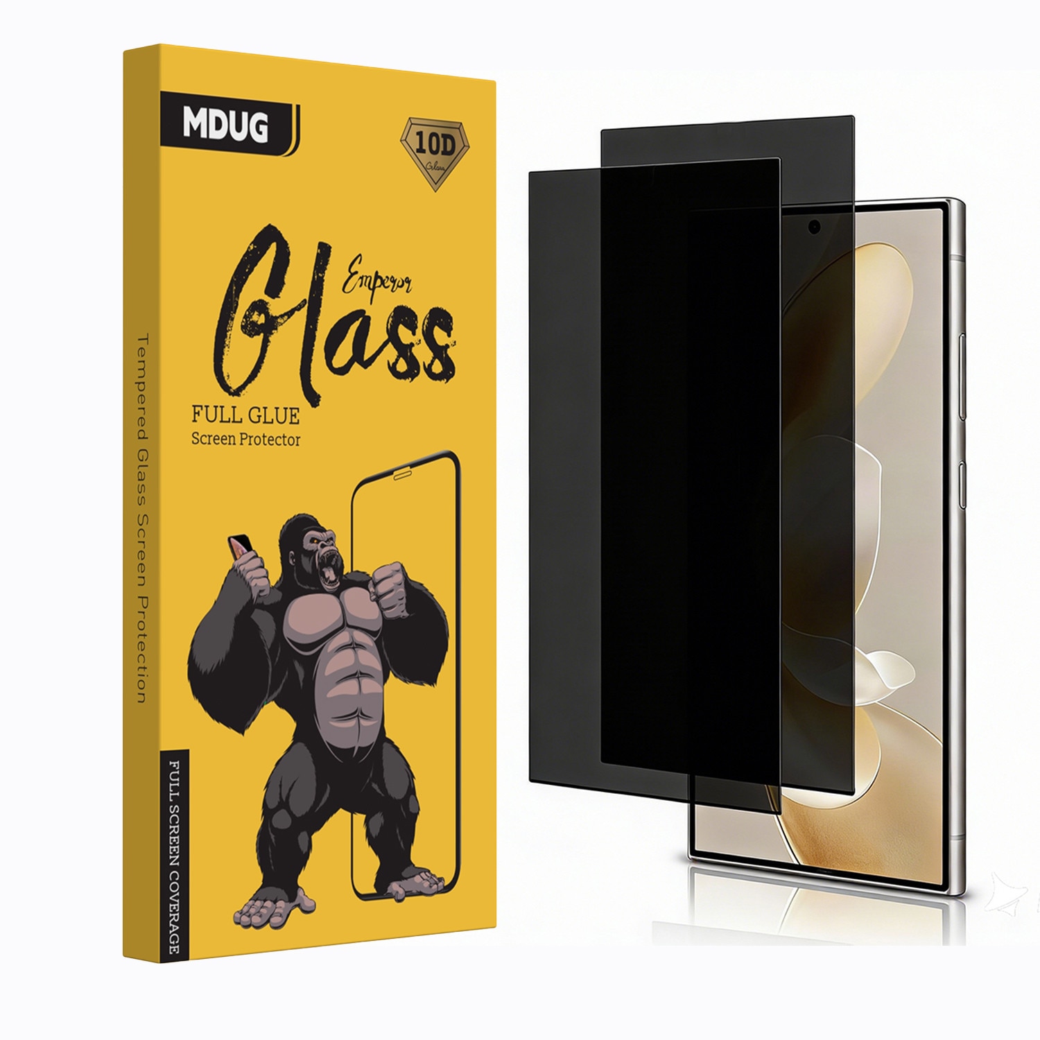 Set 2 Folie Protectie Privacy pentru Samsung Galaxy S26 Plus, Sticla Temperata 9H+, Claritate Super HD, Tratament Oleofob si Anti-Amprente, MDUG®