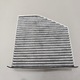 Aktívszén utastérszűrő, kompatibilis Audi A3, Q3, S3, ŠKODA és Volkswagen modellekhez, 21.5x5.8x28.7 cm