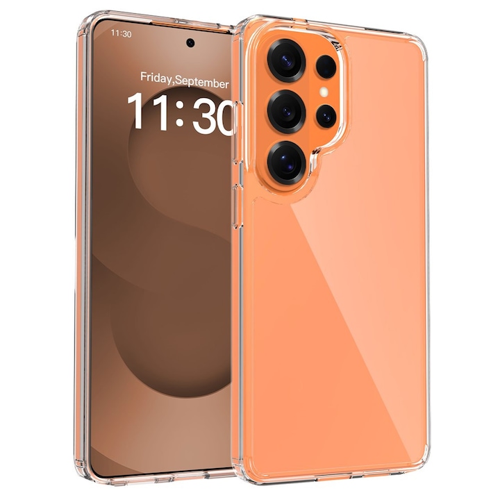 Калъф TPU High Clear Съвместим с Samsung Galaxy S26 Ultra, Diamond Design, Прозрачен