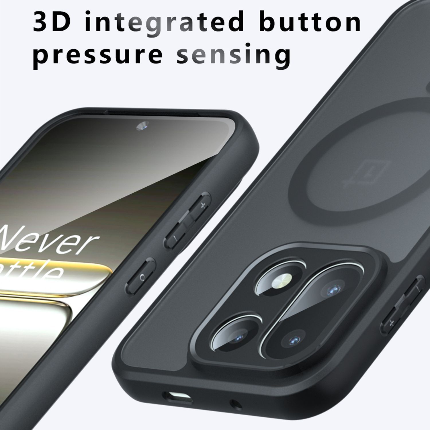 Husa pentru oneplus 15, Compatibila MagSafe, Anti-Shock Protection, TPU, negru