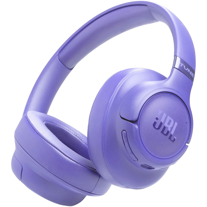 Casti On-Ear JBL Tune 530BT, Wireless, Bluetooth 6.0, 2 microfoane, Multipoint, Autonomie 76 ore, Albastru