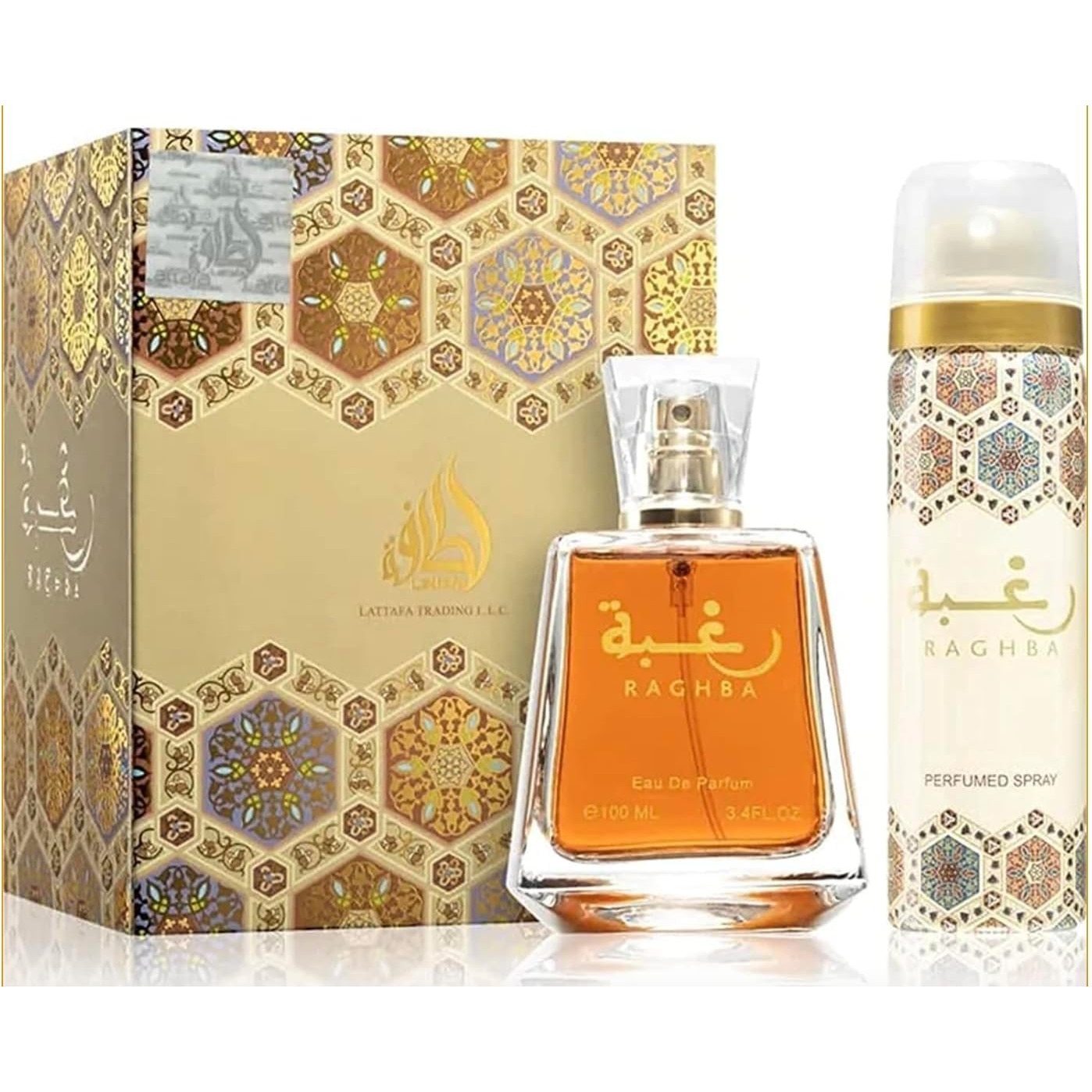 Lattafa Raghba Eau De Parfum Gift Set – Parfum Unisex Oriental