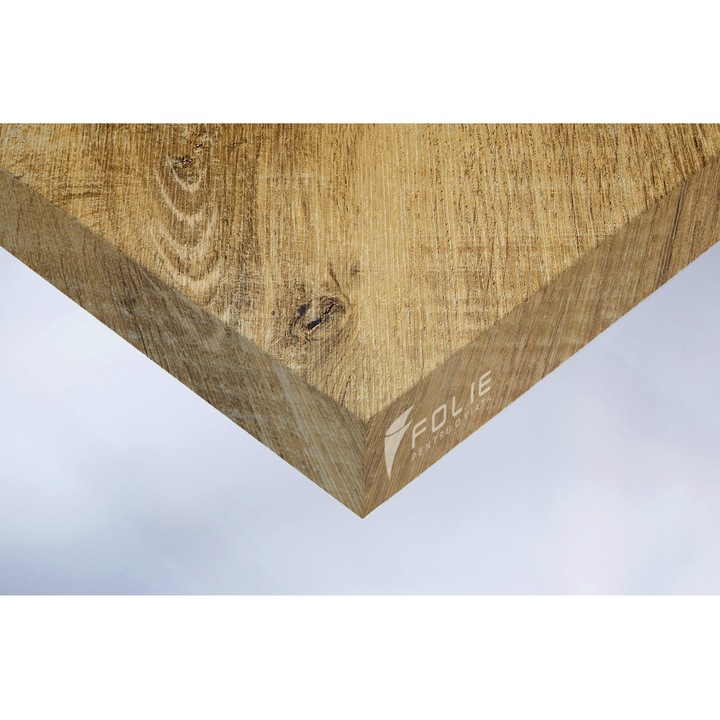 Autocolant premium imitatie lemn pentru mobila, usi, baie, bucatarie, perete, etc., 122 cm latime – Folie (autoadeziva) Cover Styl Bucolic Oak