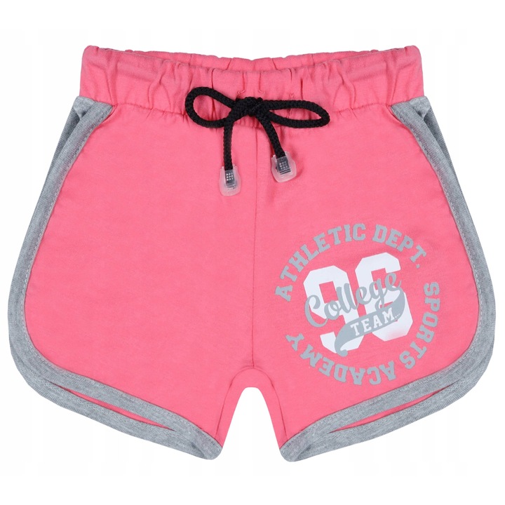 MODKIDS rövidnadrág, rózsaszín, gumírozott derék, Rózsaszín