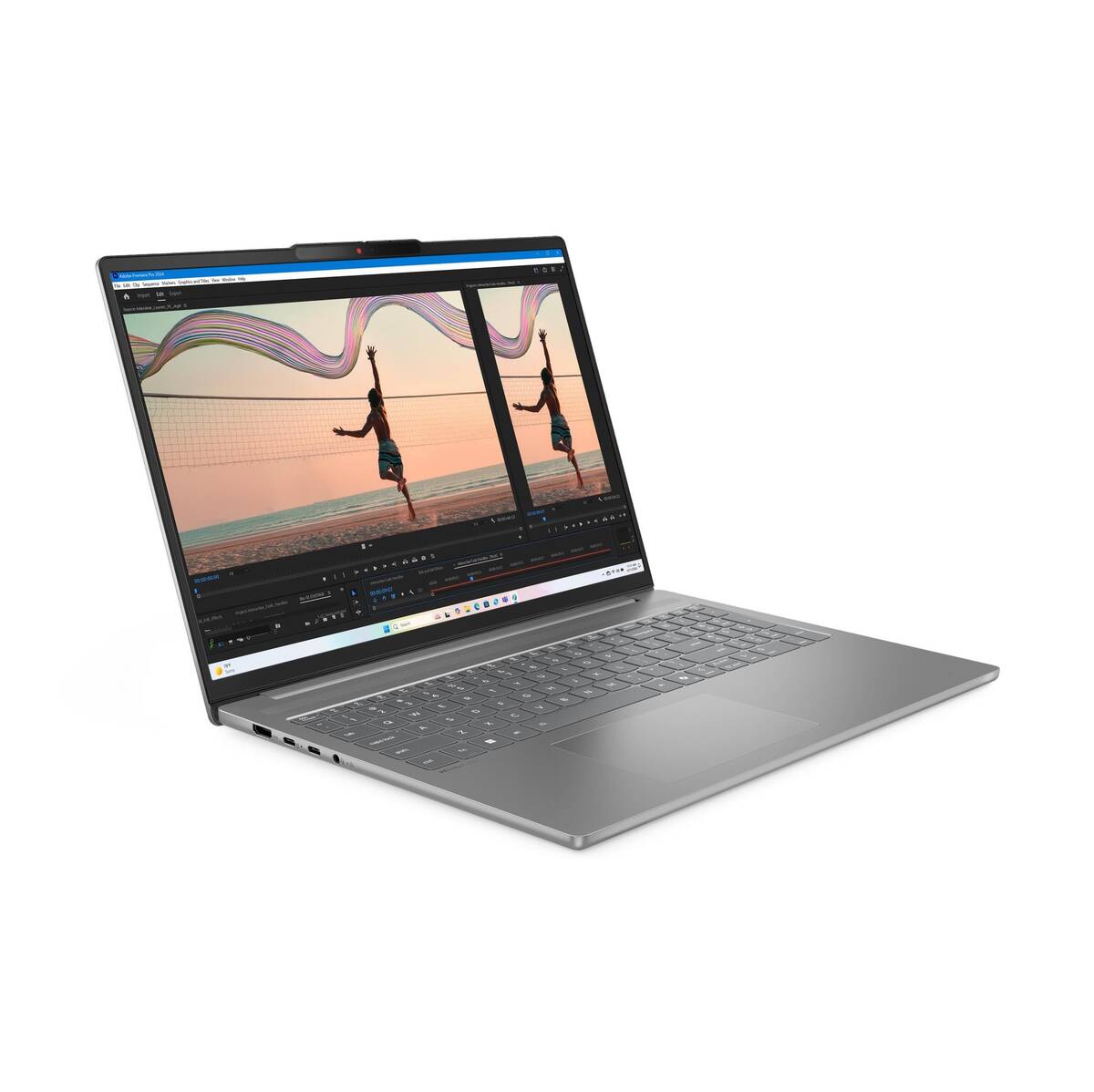 Laptop Lenovo IdeaPad Slim 5 WUXGA 16 inch AMD Ryzen 5 7535HS 16GB 512GB SSD Windows 11 Home Luna Grey