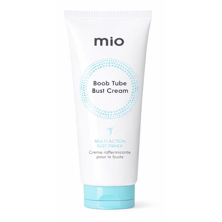 Mio Boob Tube mellkrém, 150 ml, hidratáló, könnyen felvihető, sima bőrért, mellre és dekoltázsra