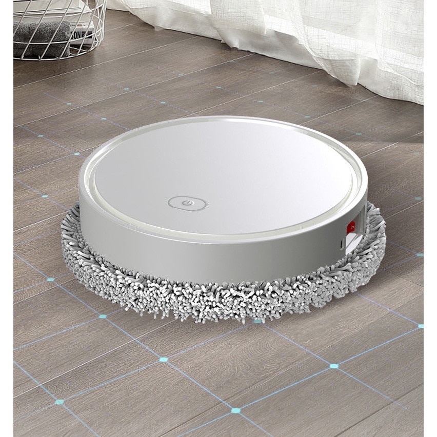 Aspirator robot, 1500 mAh, 90 minute, alb, design ultra-subtire
