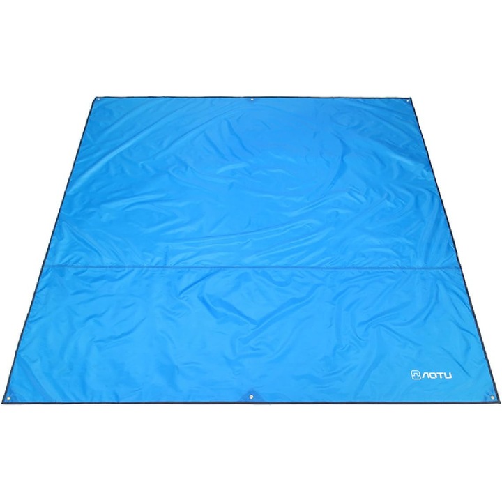 Foaie de cort ultra-usoara, impermeabila, 420D Oxford, 4/6 grommeti metalici, dimensiuni compacte