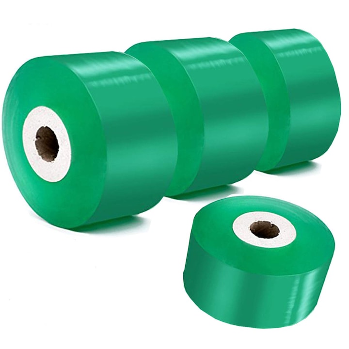 Banda de altoire set 4 bucati, 3cm si 5cm, lungime 110m, verde
