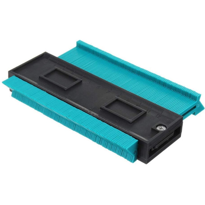 Gabarit de contur 5 inch, rosu/albastru, 220x100mm, set 1 bucata