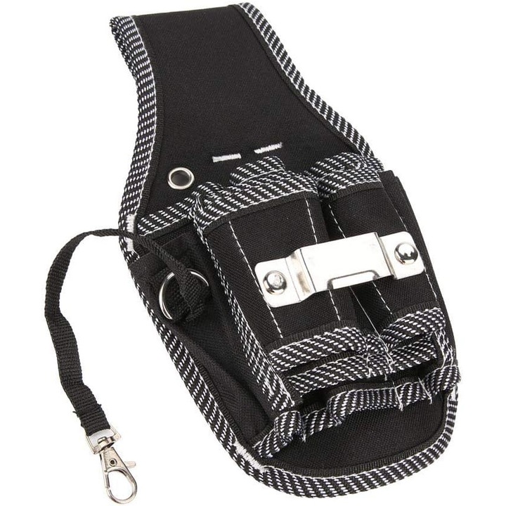 Szerszámöv, állítható övvel ellátott szerszámtáska, több zsebbel, 600D EVA, többszínű