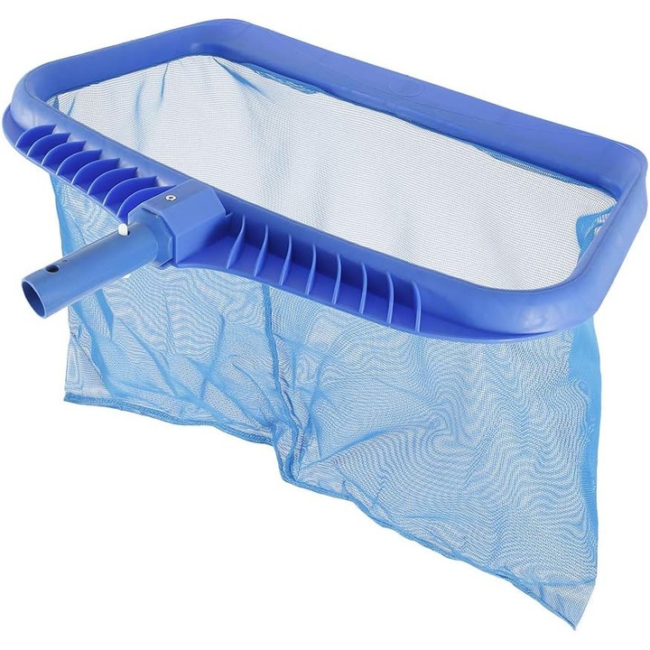 Plasa de curatare pentru piscina, 50x40 cm, pentru frunze si resturi, colturi protejate, set fara maner