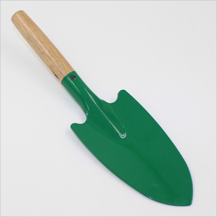 Kerti lapát, mini, fém, zöld, könnyű szerszámok növényekhez, készlet