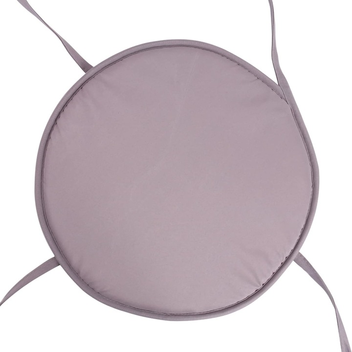 Perne decorative pentru scaune, set de 1/3/5/8, 38x38cm, gri deschis, cu huse detasabile, usor de curatat