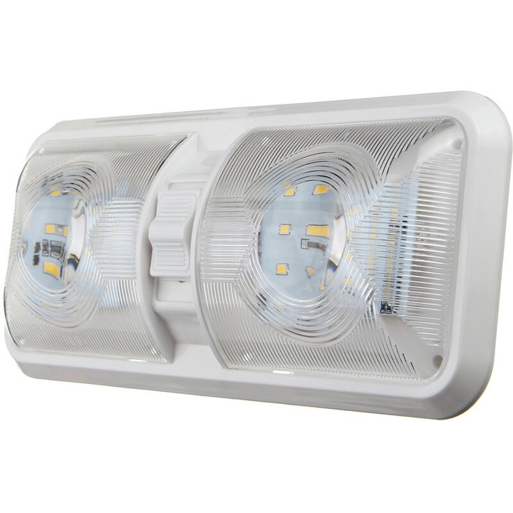 Mennyezeti lámpa 48 db 2835 SMD LED-del, természetes fehér, 283x125x39mm