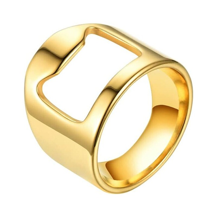 Метален пръстен тирбушон, отварачка за бутилки, ретро, 7 размера, неръждаема стомана