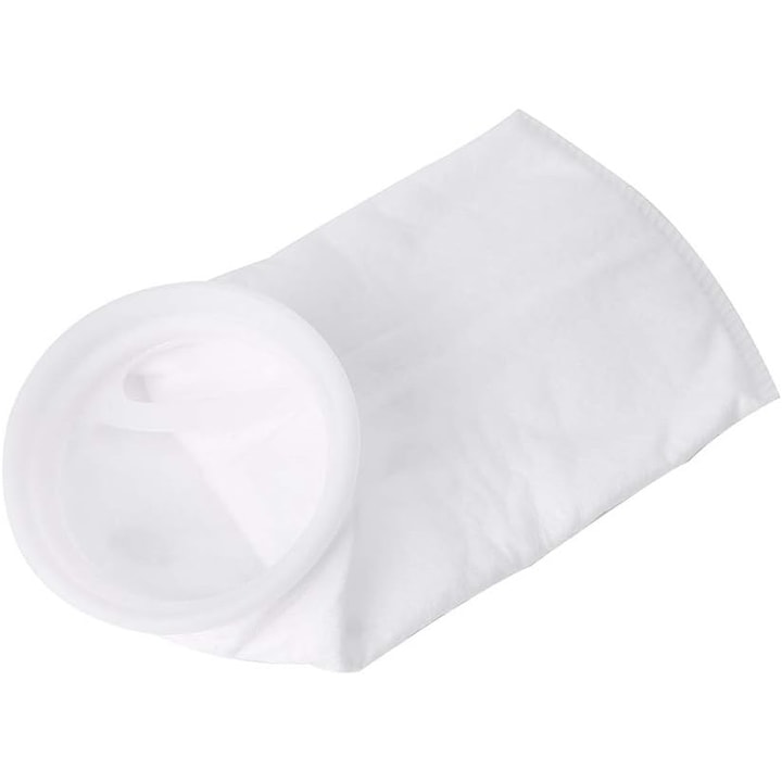 Sac filtrant acvariu, alb, 105x230mm